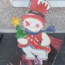 Christmas magic snowman and Santa lights Image 5