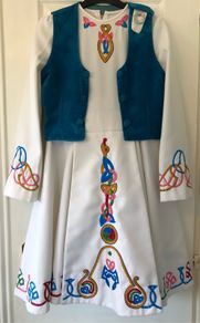 Authentic Handmade Irish Dancing Dress