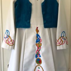 Authentic Handmade Irish Dancing Dress