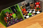 Five nights at Freddie's playset and figures