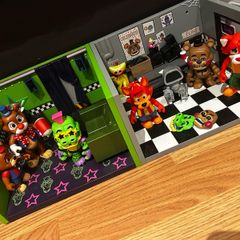 Five nights at Freddie's playset and figures