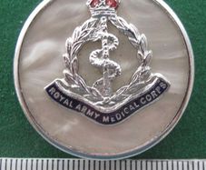 RAMC Royal Army Medical Corps Sweetheart Badge