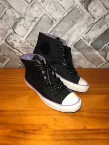 Converse Chuck Taylor All Star Ladies Black Hi Top Trainers UK5 EUR37.5   S-C
