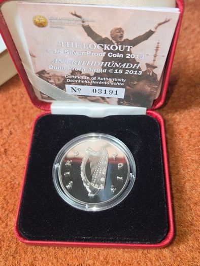 80X Central Bank 1913 Lockout Silver 1oz coins - Jim Larkin - Bargain of a lifetime