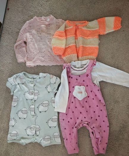 3-6 months baby girl bundle 55 items