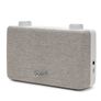 Compact FM Radio White with Fabric Covering Image 6