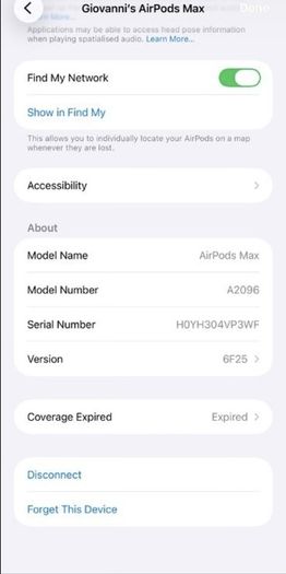 AirPods Max as new