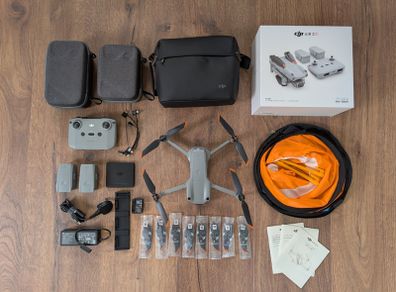 DJI Air 2S with Fly More Combo + Extras (Low flight time, 2h total)