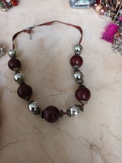 Costume  Necklace  X 5. Different  Colours  And  Styles.