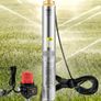 Deep Well Submersible Pump, 550W 230V/50Hz, 50L/min 89 m Head, 20 m Cord & Automatic Pressure Switch, 8.2 cm Stainless Steel Water Pumps for Industrial, Irrigation & Home Use, IP68 Waterproof Image 6