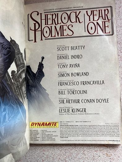 Sherlock Holmes Year One