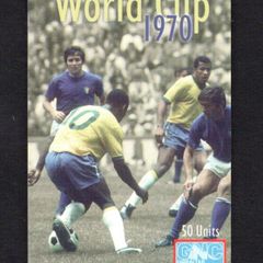 1998 Gibraltar 50 unit World Cup 1970 Brazil V Italy (Siemens - S5 (Module 33)) Phone Card
