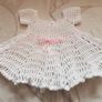 Handmade 100% cotton christening set 0-3 months Image 3