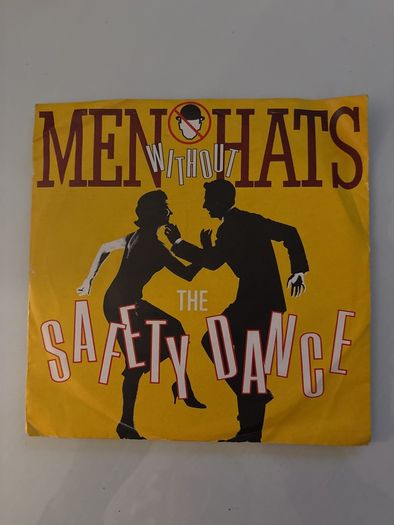 vinyl men without hats safety dance 7"