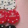 Rare Vintage Guinness Poker Chips  12 Pieces Image 2