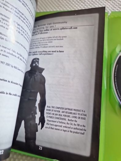 Tom Clancy s Splinter Cell Xbox Original Games Original