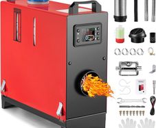All in One Diesel Heater 5kw, 8kw. LCD.