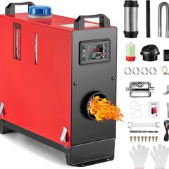 All in One Diesel Heater 5kw, 8kw. LCD.
