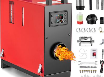 All in One Diesel Heater 5kw, 8kw. LCD.