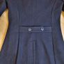 SuperDry Navy Wool Coat - S Image 6