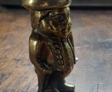 Victorian Brass Vesta Case