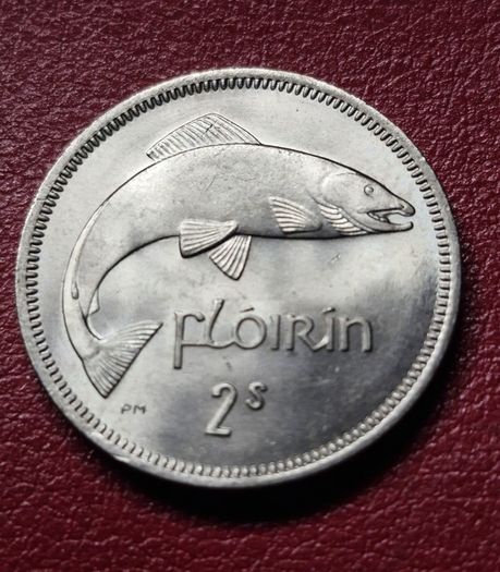 Ireland 1966 Fantastic Florin Coin