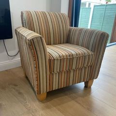 Beautiful Striped Armchair