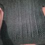 Aran Cardigan Green Image 5