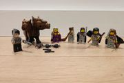 Lego Vintage Harry Potter Figures and Fluffy