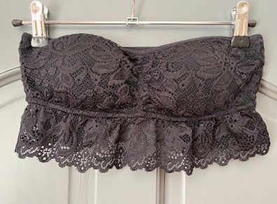 SECRET POSSESSIONS ladies bandeau black top size M