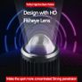 Motorcycle Headlight H4 CSP 12V LED Moto High/Low Beam Led Bulbs Super Bright Autobike Fog Lamp White Yellow Image 2