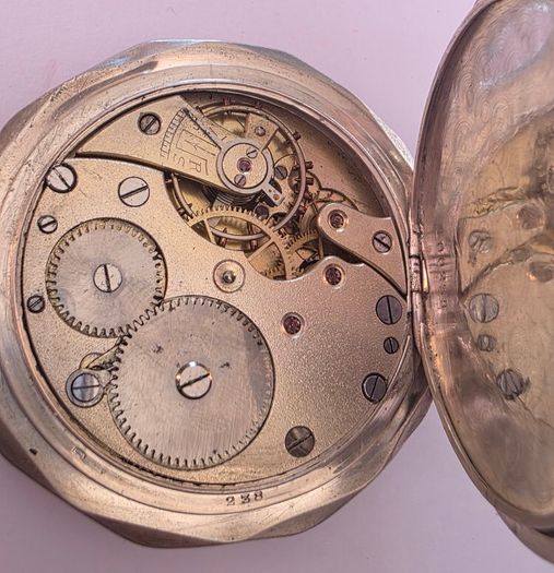 antique silver pocket watch