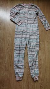 Pink Soft Onesie/ Pyjama   Age 9-13