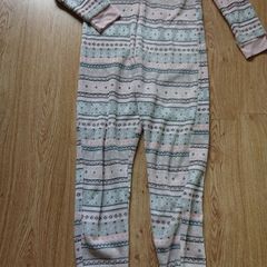 Pink Soft Onesie/ Pyjama   Age 9-13