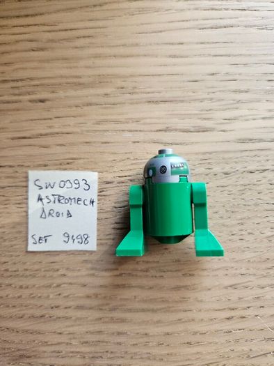 lego sw0393 astromech droid, set 9498