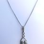 Vintage Sterling Silver 925 Pendant Necklace length 18" - 2,7g Image 3