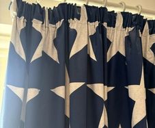 Matching Curtains and lamp Shade