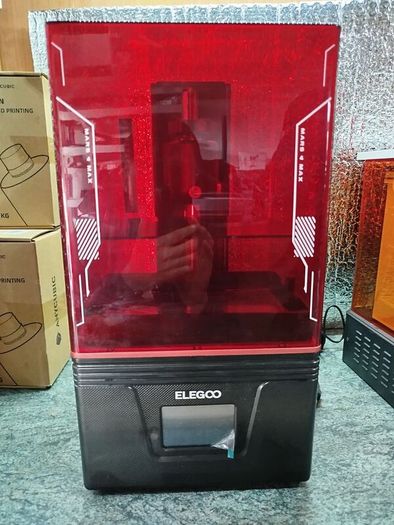 Elegoo mars 4 pro resin printer + creality wash and cure with accessories.