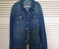 United Colors of Benetton Denim Jacket Girls