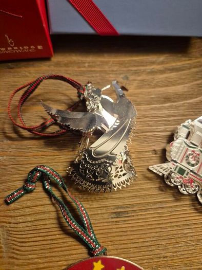 Newbridge Silverware Christmas Ornaments Bundle | Angel, Train, Fox & More | Boxed Collectibles
