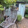 Outdoor Hanging Swing Chair with Cushion  120 Image 2