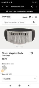 Neven Maguire Garlic crusher