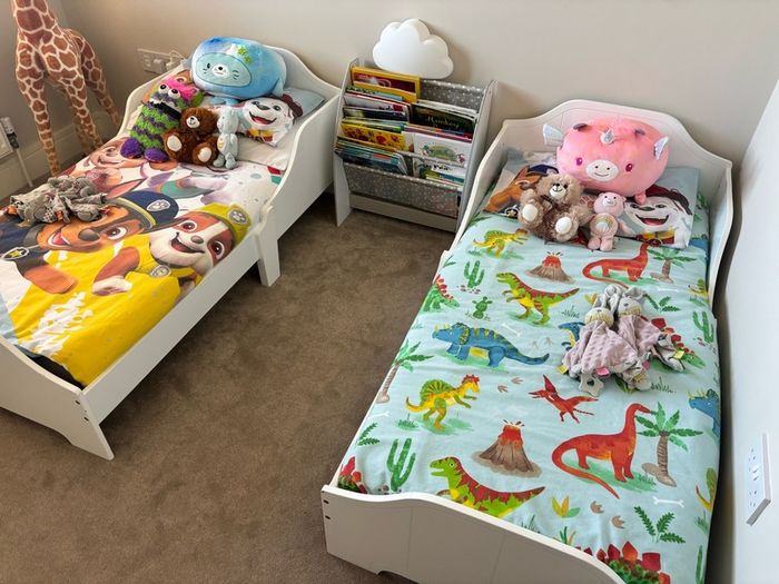 Toddler bed and baby elegance mattress
