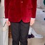 Boys Wedding Velvet Jacket, communion suit, Trousers, Shirt & Shoes Image 2
