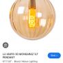 Pendant lights x 2 Image 4