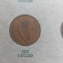 coin folder including full set of pennys including rare 1940 Image 9