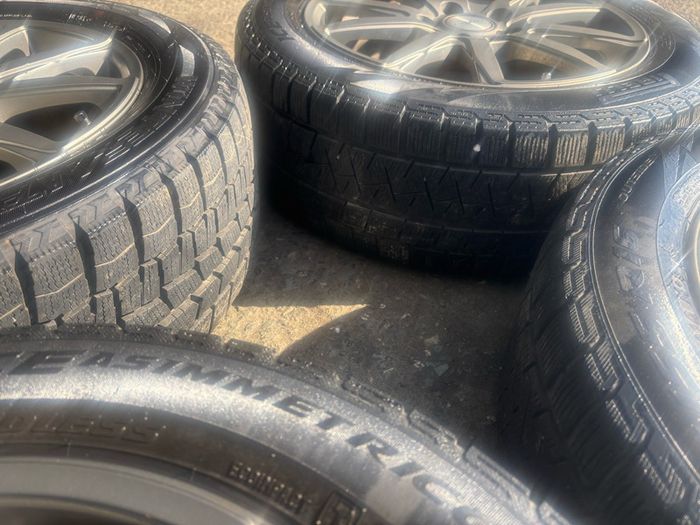 Euro Bahn Alloy Wheels with Pirelli winter tires