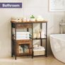 Coffee Bar Cabinet for Home - Kitchen Island Farmhouse Coffee Stand Station Multi-Purpose Buffet Sideboard Cabinet with Drawers, Kitchen Bar Table for Living Room, Corner, Home Pub Image 6