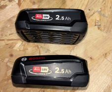 2 Bosch Unlimited 6 Batteries