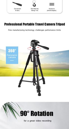Phone Travel Self Tripod Aluminum Tall 55 140CM Stand With Quick Plates Mount Pan Head For Canon Nikon DSLR SLR Digital Camera